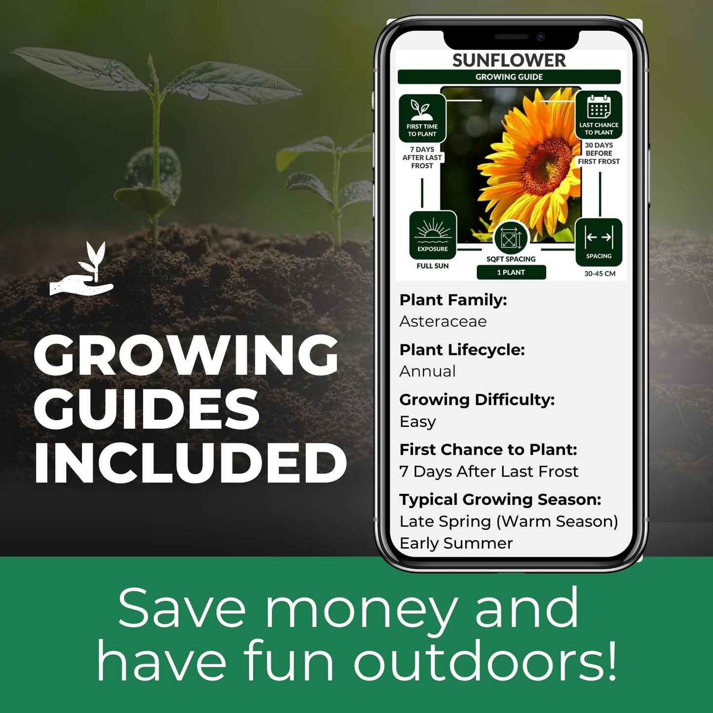 Canadian Wildflower 14 Individually Packed Varieties - 4000+ Seeds - Annual & Perennial Varieties for Planting in Canada - Non-GMO Bird Butterfly Bees