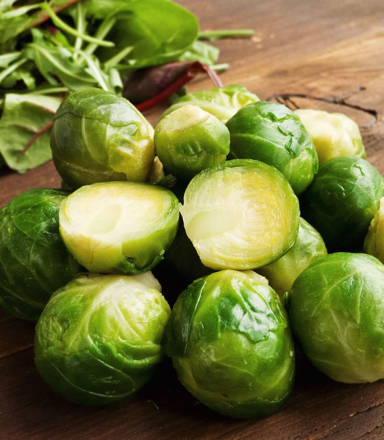 Brussels Sprout Medio enana de la Halle Certified Organic Seeds for Planting, , Contains Between 300 and 250 Seeds