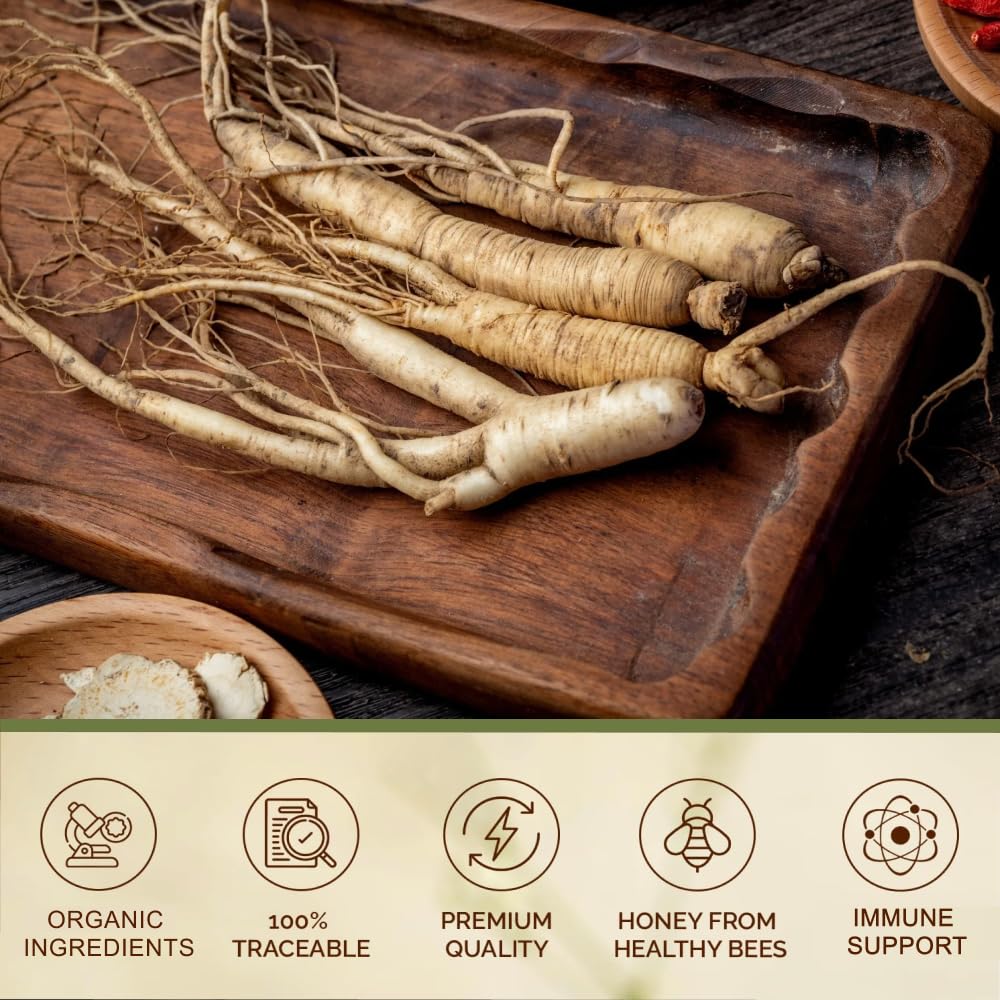 ONEROOT Organic Infused Honey Ginseng