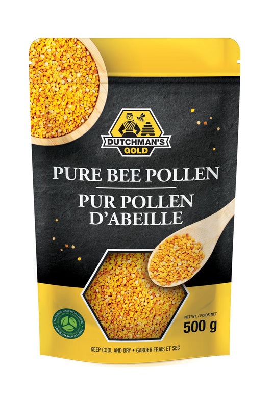 Premium Canadian Bee Pollen - 250 grams - 100% Canadian sourced - No fillers or offshore pollen - by Dutchman's Gold (250 g)