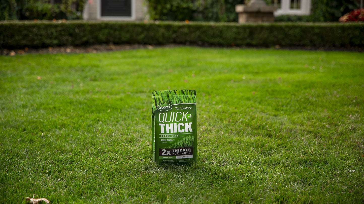 Scotts Turf Builder Quick + Thick Grass Seed (Dense Shade) 1.2kg
