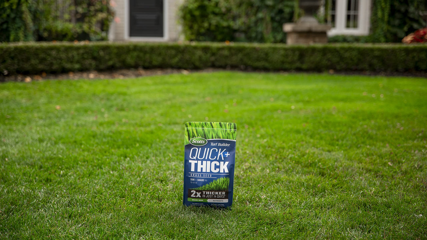 Scotts Turf Builder Quick + Thick Grass Seed (Sun Shade Mix) -
