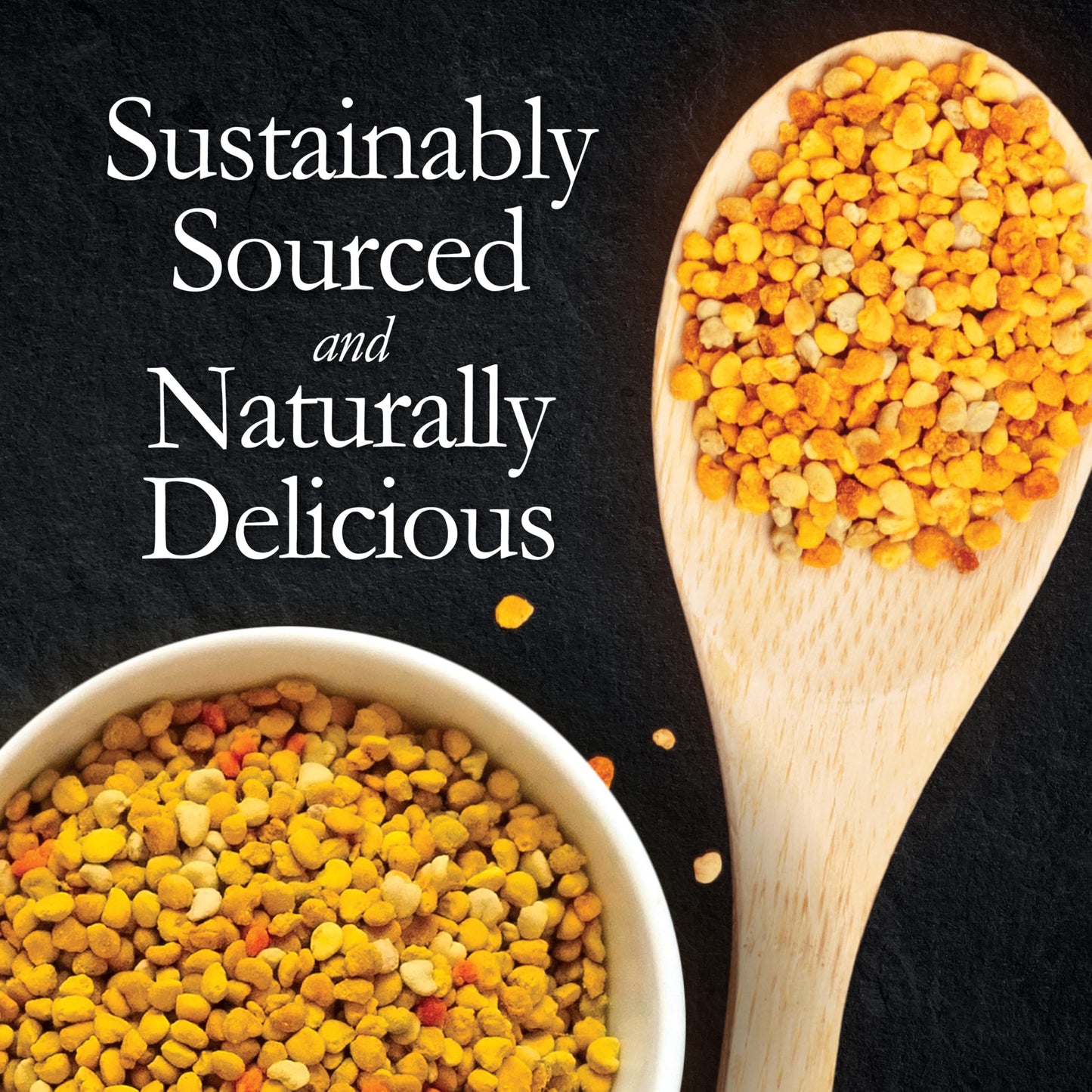 Dutchman’s Gold Bee Pollen Granules 250g – 100% Pure Canadian Dried Bee Pollen Superfood | Rich in Vitamins, Minerals & Protein
