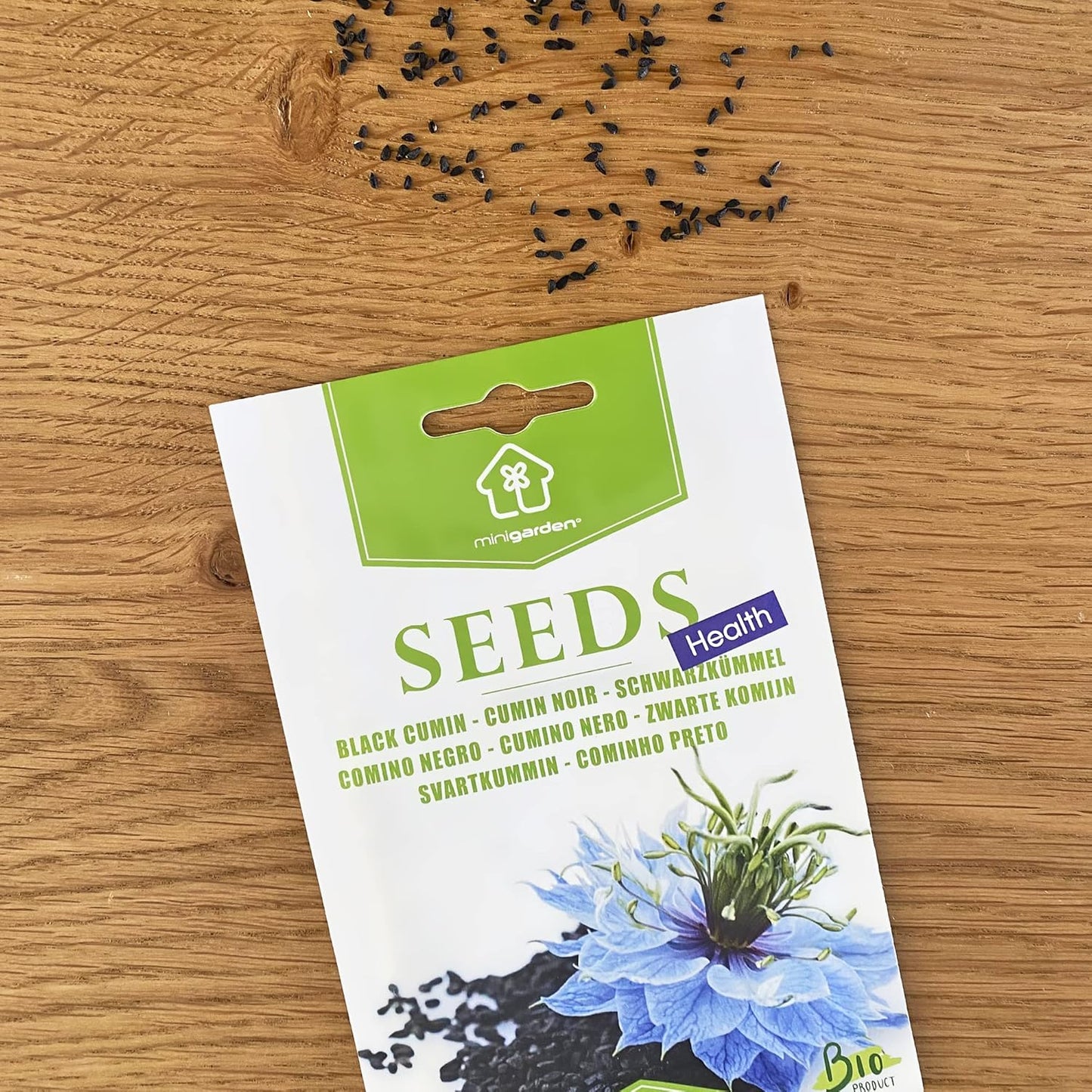 Organic Black Cumin Seeds – 100% Natural & Non-GMO, High Germination, Open-Pollinated & Reproducible – Ideal for Home Gardens & Farms – 200-250 Seeds