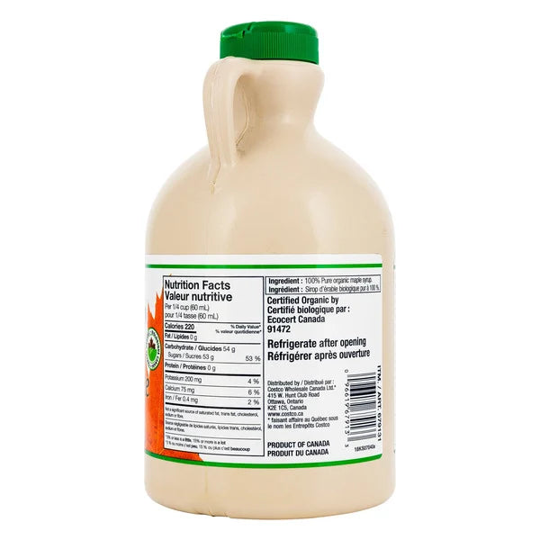 Kirkland Signature 100 Percent Maple Syrup, 1000 Gram