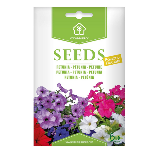 Organic Petunia Seeds  – 100% Natural & Non-GMO, High Germination, Open-Pollinated & Reproducible – 2100-2400 Seeds