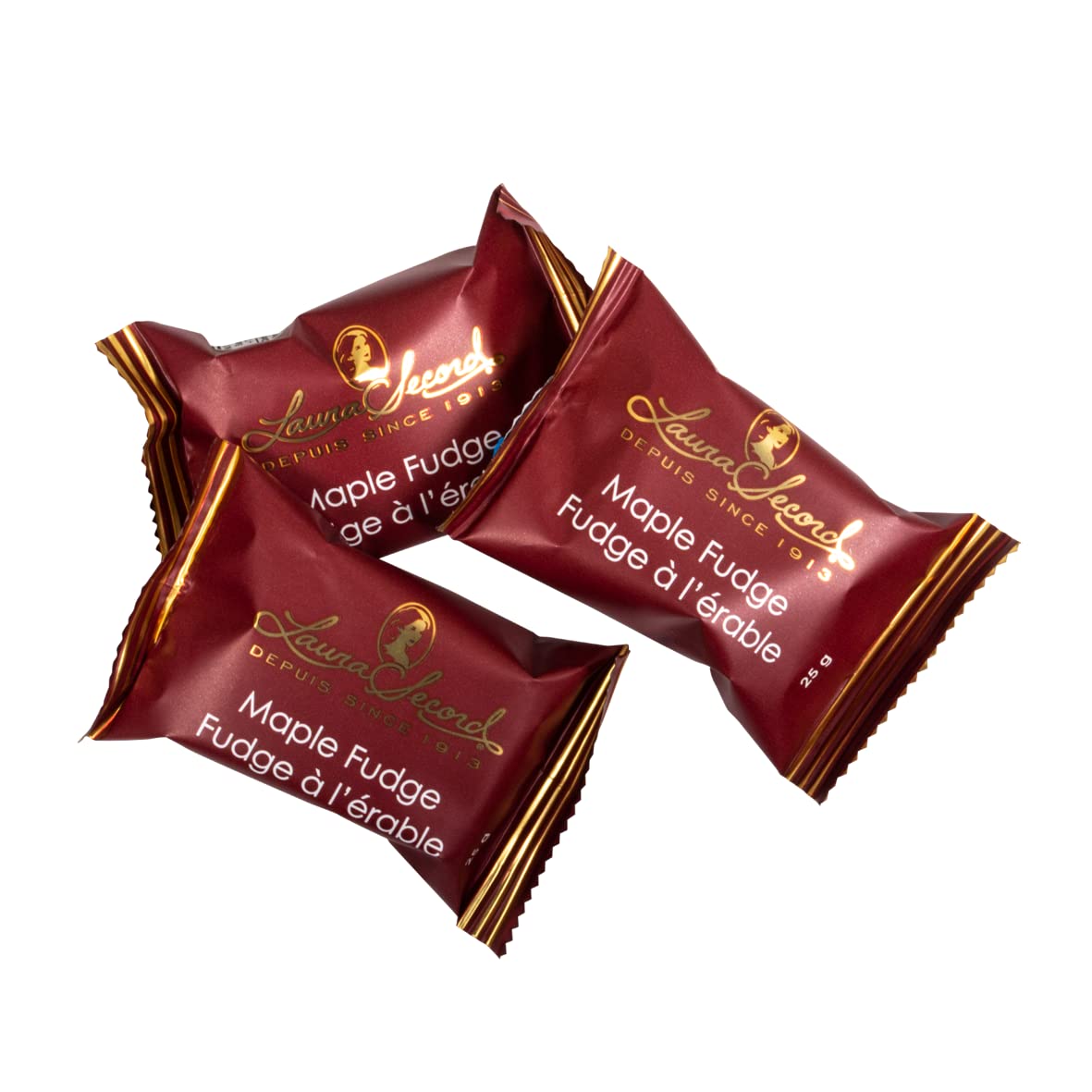 Laura Secord, Box of Maple Fudge, Individually Wrapped Pieces, 200 Grams