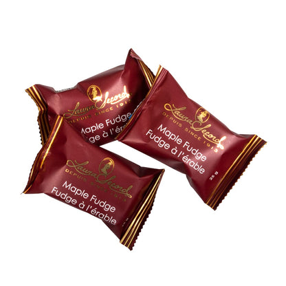 Laura Secord, Box of Maple Fudge, Individually Wrapped Pieces, 200 Grams