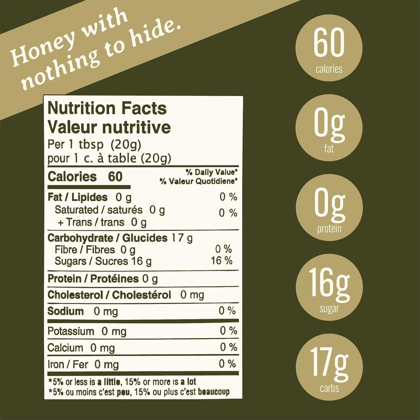 Peace River Organic Creamed Honey | 100% Pure, Canadian Raw Honey | Unpasteurized | Never Crystalizes | Preservative & Additive Free, Non-GMO | Smooth & Spreadable | Sustainably Sourced | 500g Jar