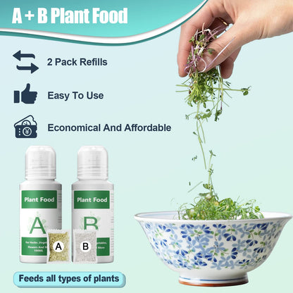 128 pcs Seed Pod Kit for Hyroponics, Grow Anything Kit for Hydroponics,  with 50 Grow Sponges, and Plant Food, 50 Pod Labels, Compatible with IDOO