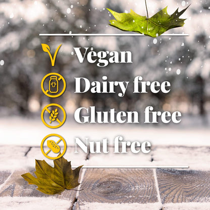 Brien Maple Soft Candy | Maple Sugar Leaf Candy | Vegan Contains No Milk | Made With Grade A Pure Maple Syrup (12 Pieces, Pack of 1)