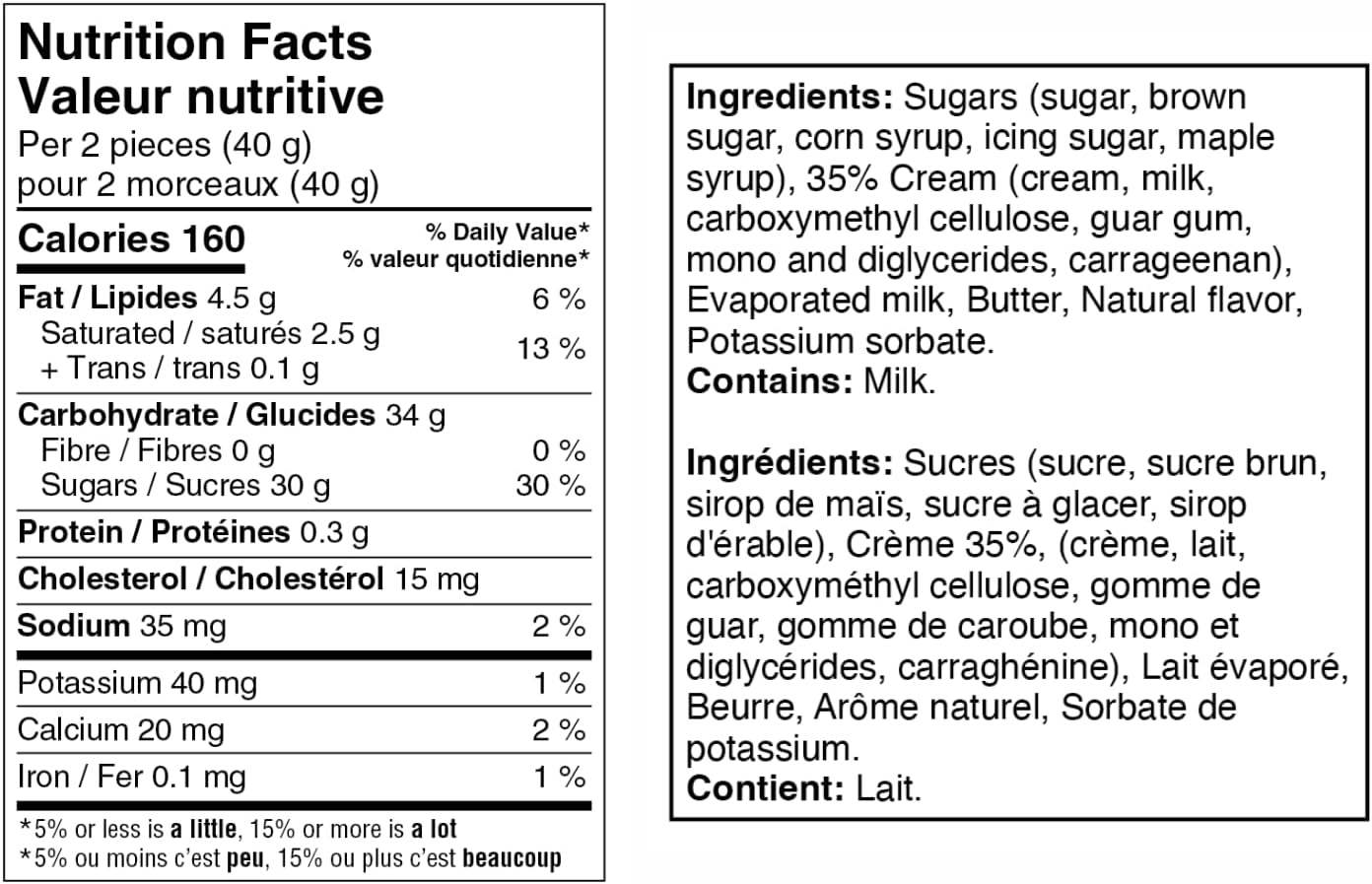 Laura Secord, Box of Maple Fudge, Individually Wrapped Pieces, 180 Grams