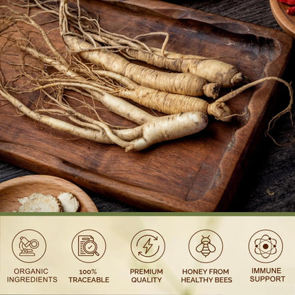 ONEROOT Organic Infused Honey Ginseng