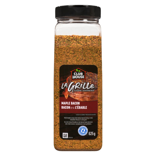 Sweet & Smoky Maple Bacon BBQ Rub – Club House La Grille (625g)