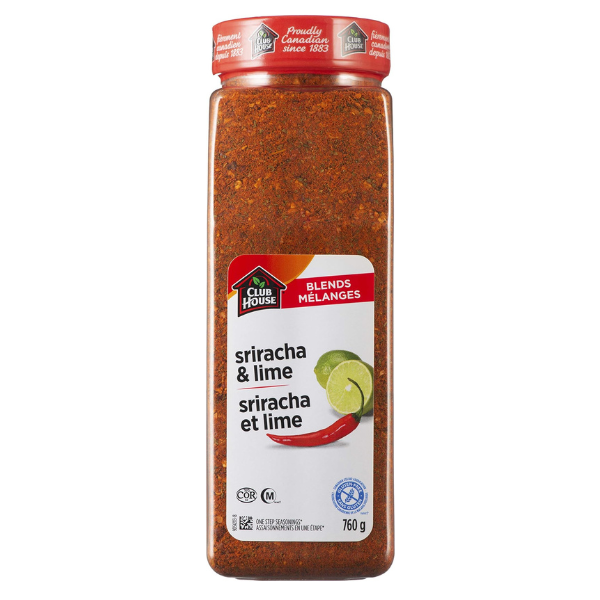 Club House, Peper lime Quality Natural Herbs & Spices, One Step Seasoning, Sriracha Lime, 760g