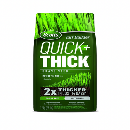 Scotts Turf Builder Quick + Thick Grass Seed (Dense Shade) 1.2kg