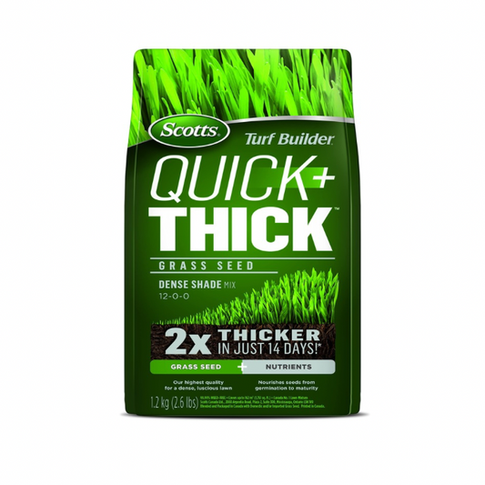 Scotts Turf Builder Quick + Thick Grass Seed (Dense Shade) 1.2kg