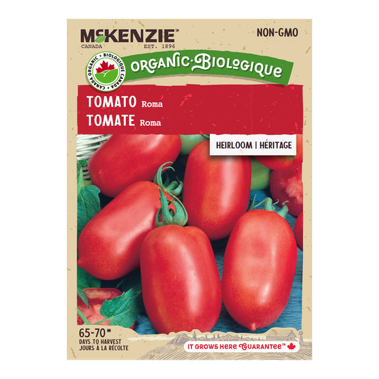 Tomato, Roma Organic Seeds Lycopersicon esculentum
