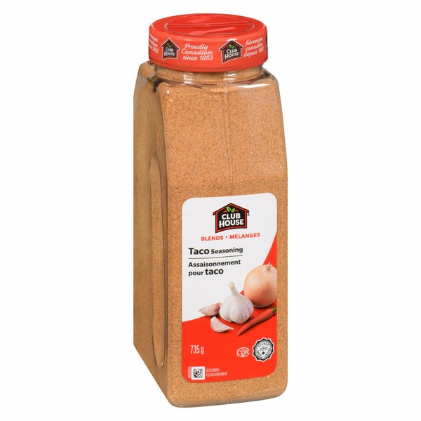 mexican taco seasoning Club House Taco 735 g