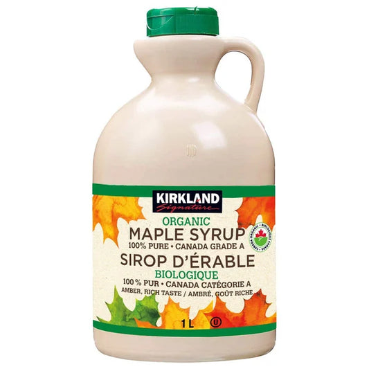 Kirkland Signature 100 Percent Maple Syrup, 1000 Gram