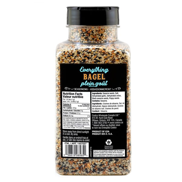Everything Bagel Seasoning organic seeds 505g